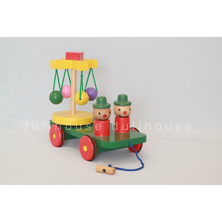 Đồ Chơi Gỗ Xe Chuyển Động DULI Chính hãng Tiết kiệm - Hình ảnh 3