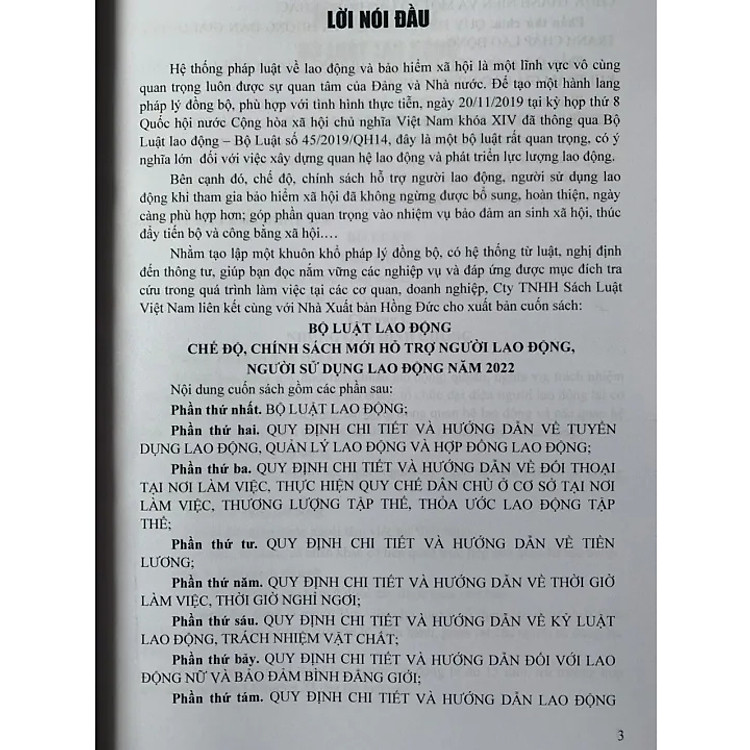 Bộ Luật Lao Động - Chế Độ, Chính Sách Mới Hỗ Trợ Người Lao Động, Người Sử Dụng Lao Động Năm 2022 - Ảnh 2