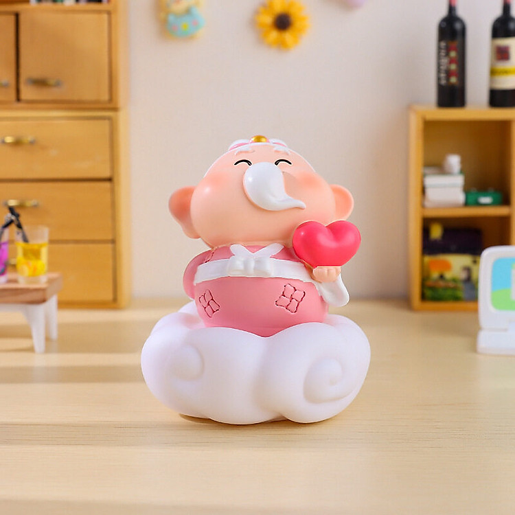 Tượng Nguyệt Lão Trang Trí Decor Có Đèn