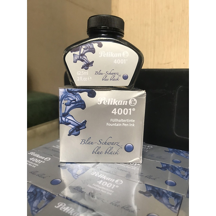 Mực Pelikan 4001 Đức 62.5ml - Xanh Đen Blue Black