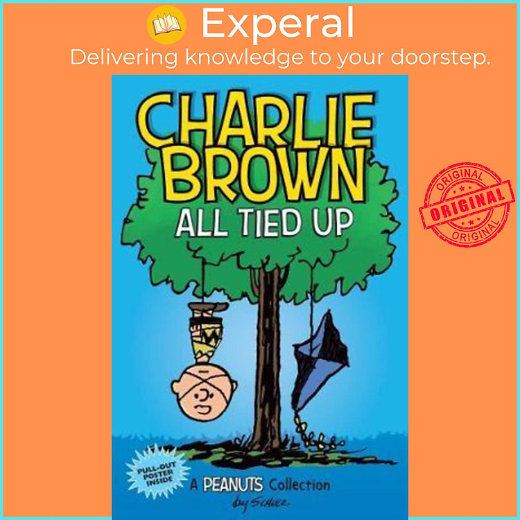 Sách - Charlie Brown: All Tied Up (PEANUTS AMP Series Book 13) : A PEANUTS by Charles M. Schulz (US edition, paperback)