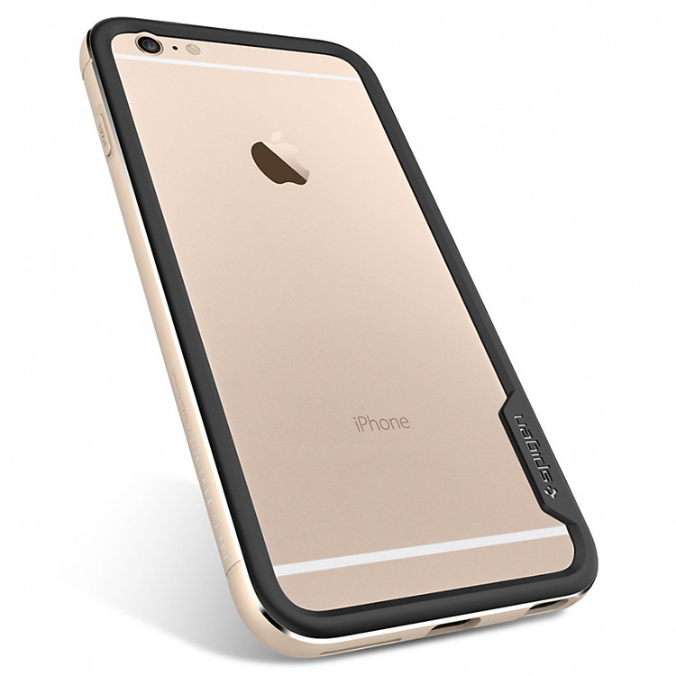 Ốp Viền iPhone 6s Plus / 6 Plus Spigen Neo Hybrid Ex Metal - Vàng Gold - Hàng nhập khẩu