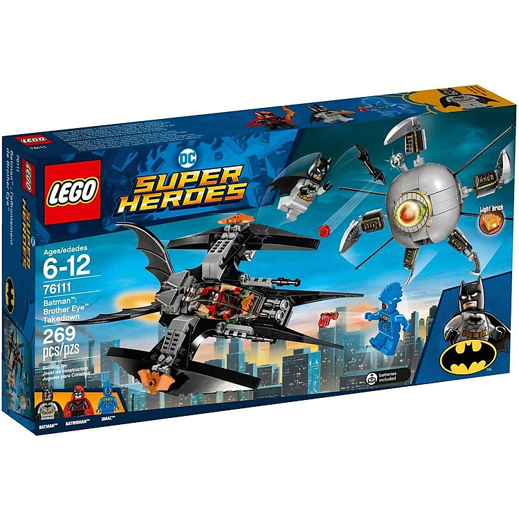 Tìm mua tại Avakids: LEGO Super Heroes 76111 - Batman vs OMAC - Ngập tràn khuyến mãi
