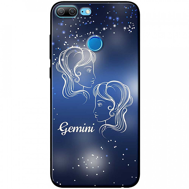 Ốp lưng dành cho Honor 9 Lite mẫu Cung hoàng đạo Gemini (xanh)