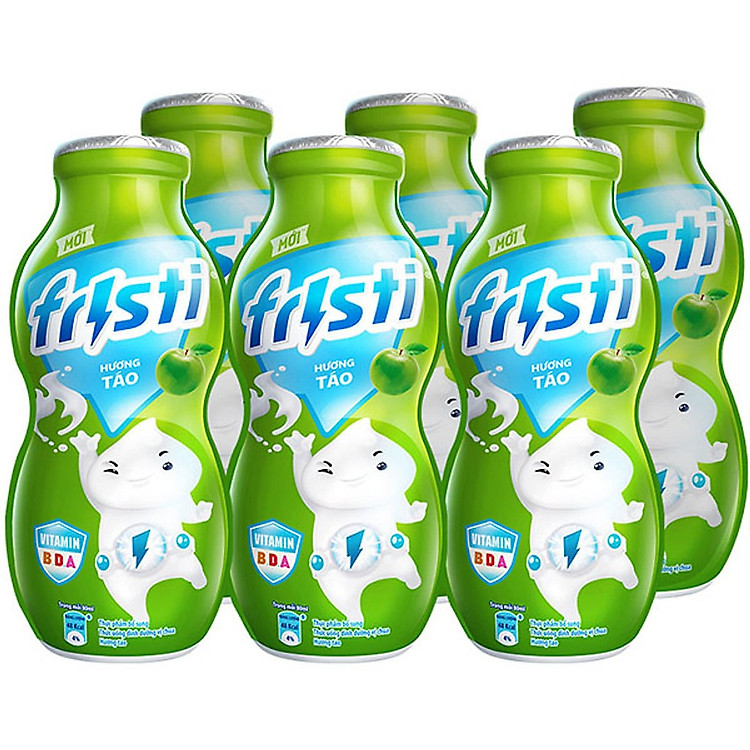 Lốc 6 Fristi Hương Táo 80ml