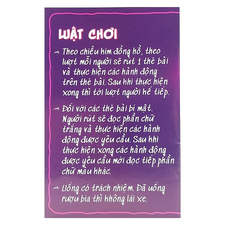 Bộ Bài Drinking Game - Tới Bến Chính hãng Giá rẻ - Hình ảnh 4