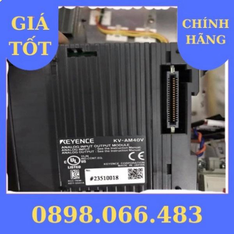 KV-AM40V Bộ mở rộng 4 kênh ngõ vào Analog PLC Keyence