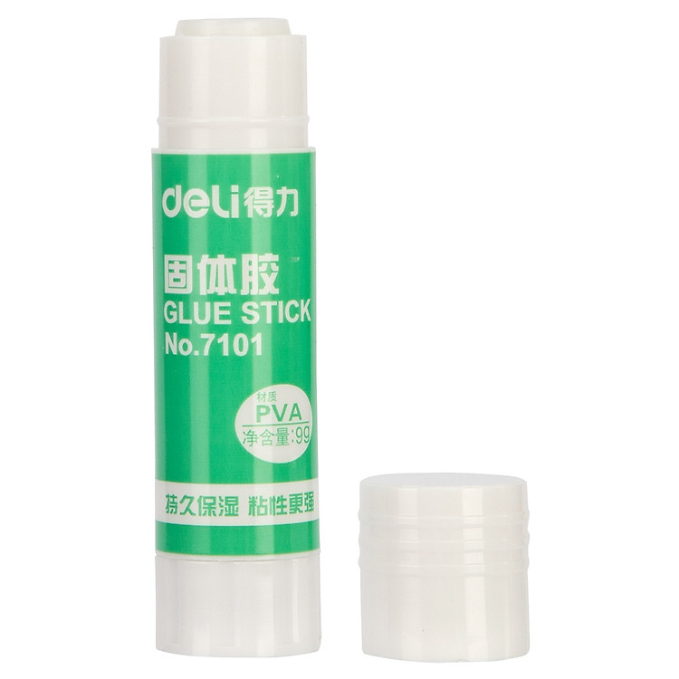 Hồ Khô Học Sinh PVA Deli 12 Lọ/Hộp 7101Z - Ảnh 5