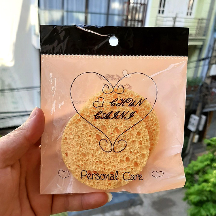 Bông rửa mặt bọt biển tiện lợi