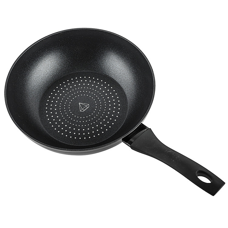 Chảo Sâu Lòng NAG2451 Đáy Từ 5 Lớp Chống Dính Cao Cấp Nagakawa (24cm) - Dùng Trên Mọi Loại Bếp - Hàng Chính Hãng