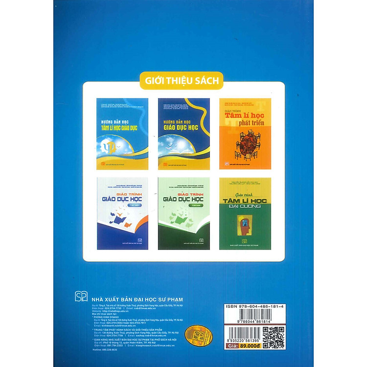 Giáo trình Tâm Lí Học Giáo Dục (Bản in năm 2024) - Ảnh 2