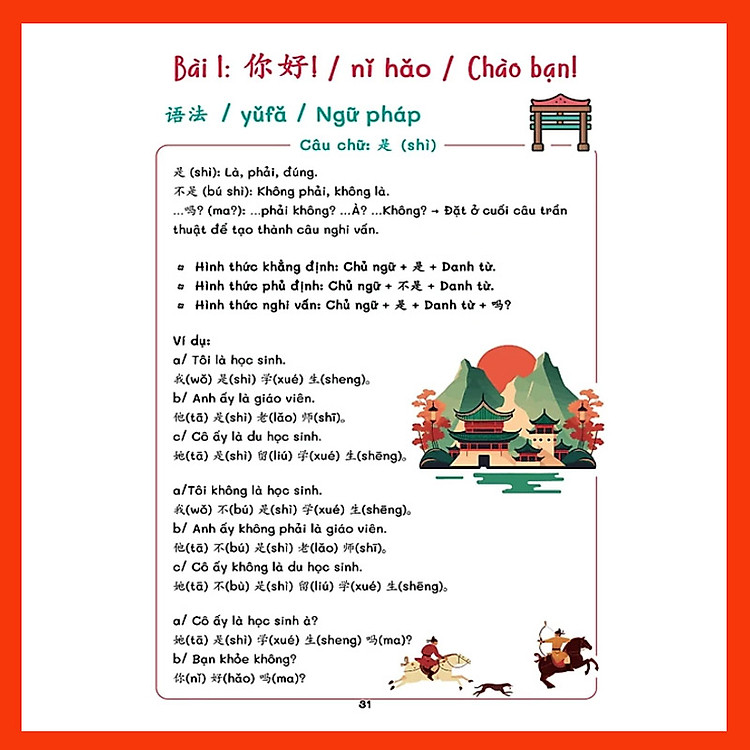 Sổ Tay Bắt Đầu Tiếng Trung 3 Trong 1 Biết Giao Tiếp Ngay Sau Khi Học - Ảnh 6