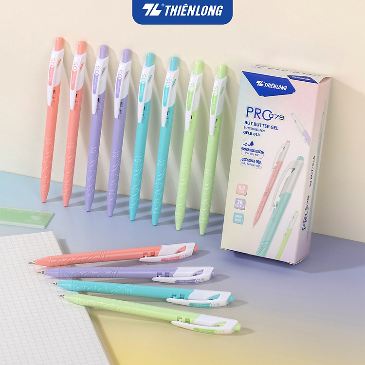 Bút Gel B – Butter Gel PRO-079 (Mực xanh)