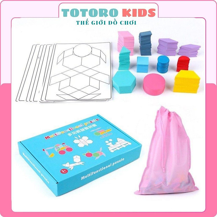 Mua Bộ đồ chơi xếp hình gỗ Tangram 180 chi tiết Chính hãng Ưu đãi - Hình ảnh 5