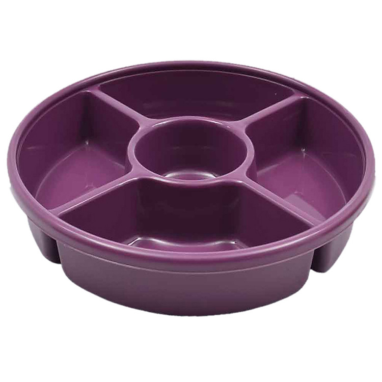 Khay nhựa 5 ngăn - màu giao ngẫu nhiên