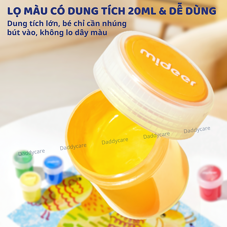 Màu Nước Gouache Mideer (Bộ) - Ảnh 6
