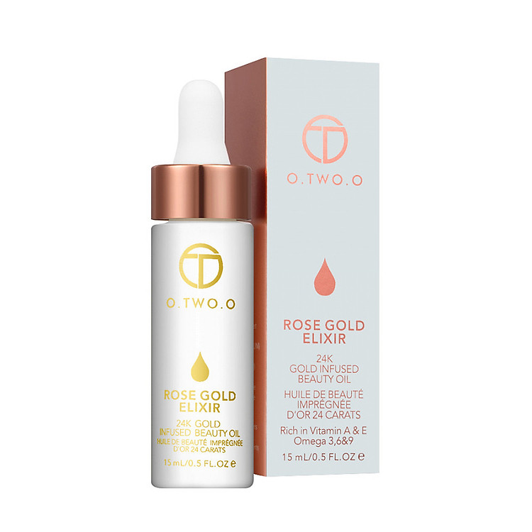 Tinh Dầu Dưỡng Môi Và Mặt O.TWO.O Rose Gold