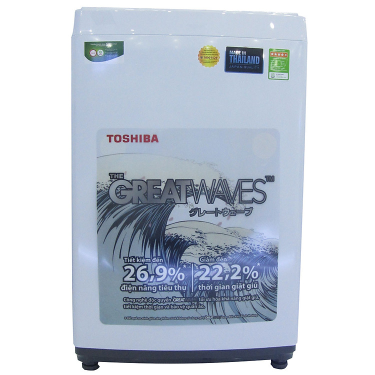 Máy giặt Toshiba 8 kg AW-K900DV WW - HÀNG CHÍNH HÃNG