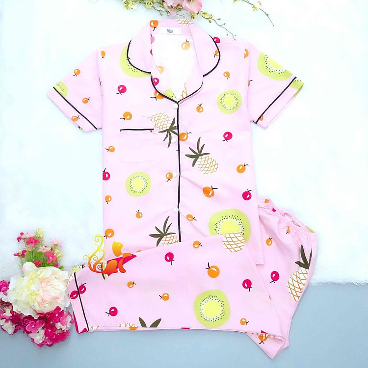 Đồ Bộ Mặc Nhà "Kiwi" Pijama Kate Thái Quần Dài - Dưới 60kg