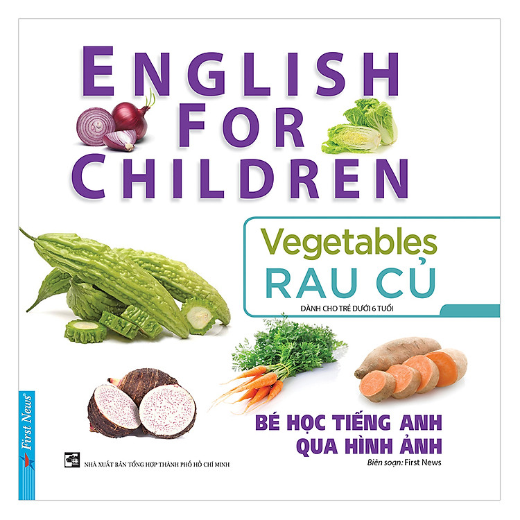 Bé Học Tiếng Anh Qua Hình Ảnh – Rau Củ