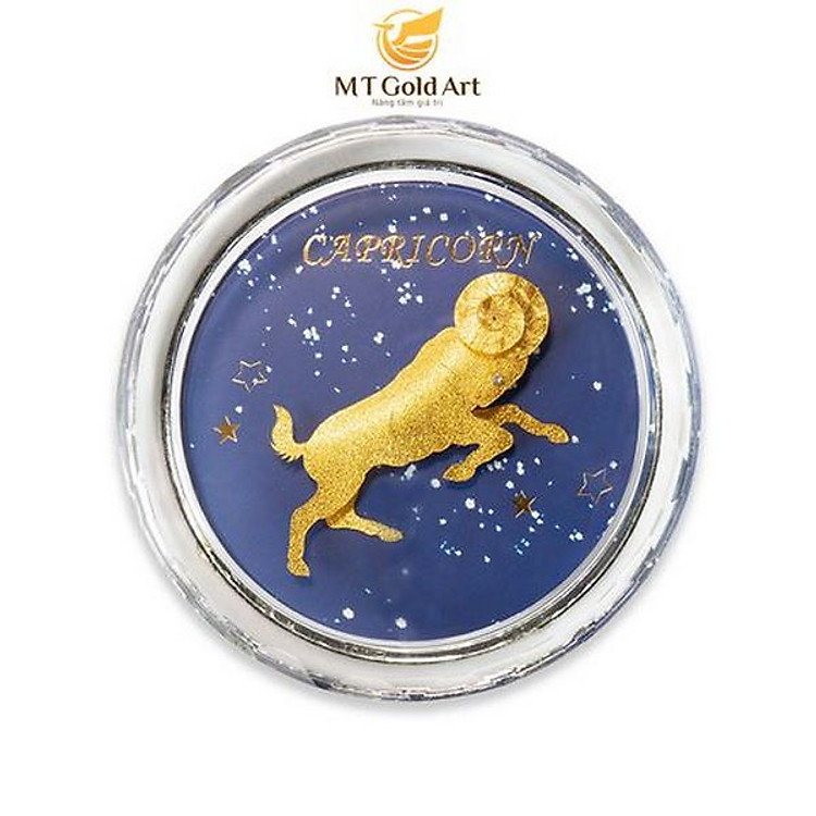 Chặn Giấy Cung Hoàng Đạo Dát Vàng 24k - Ảnh 5