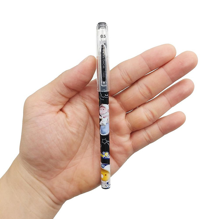 Bút Gel Deli EG31 (0.5mm) - Mực Đen - Ảnh 5