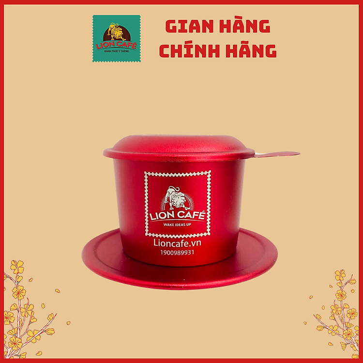 Phin Cà Phê Nhôm Cao Cấp - LION CAFE