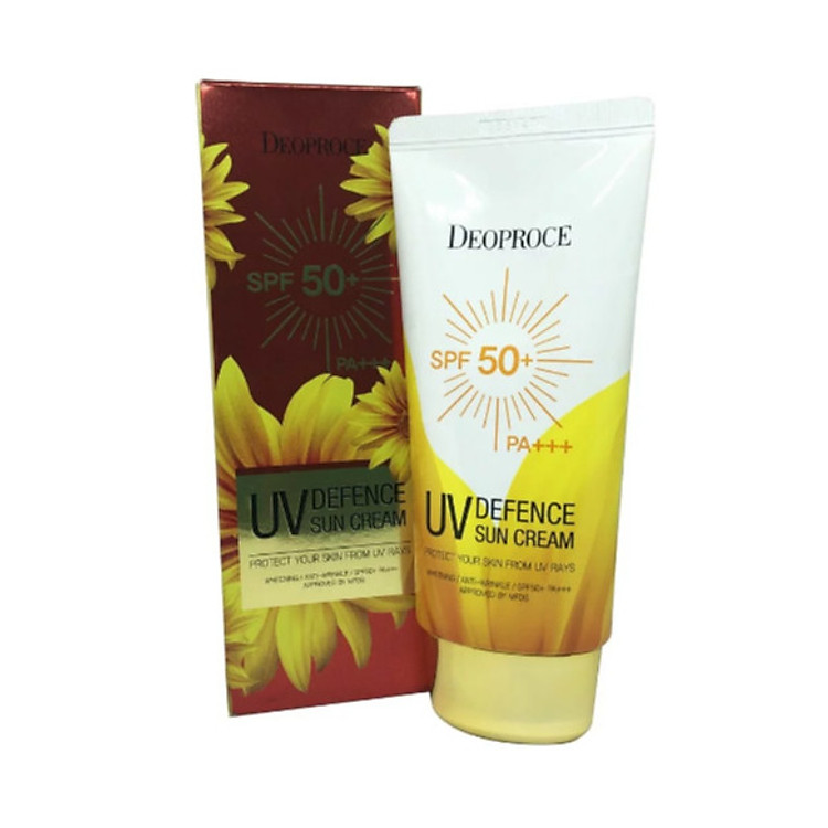 KEM CHỐNG NẮNG DEOPROCE UV DEFENCE SUN CREAM