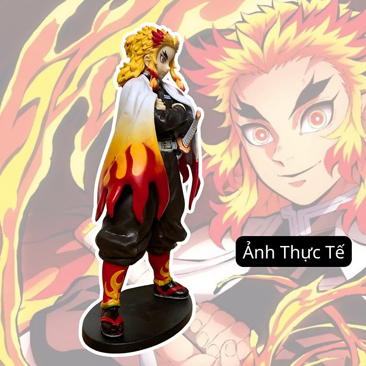 Mô Hình Viêm Trụ Rengoku 17Cm KINGFIGU - Ảnh 4