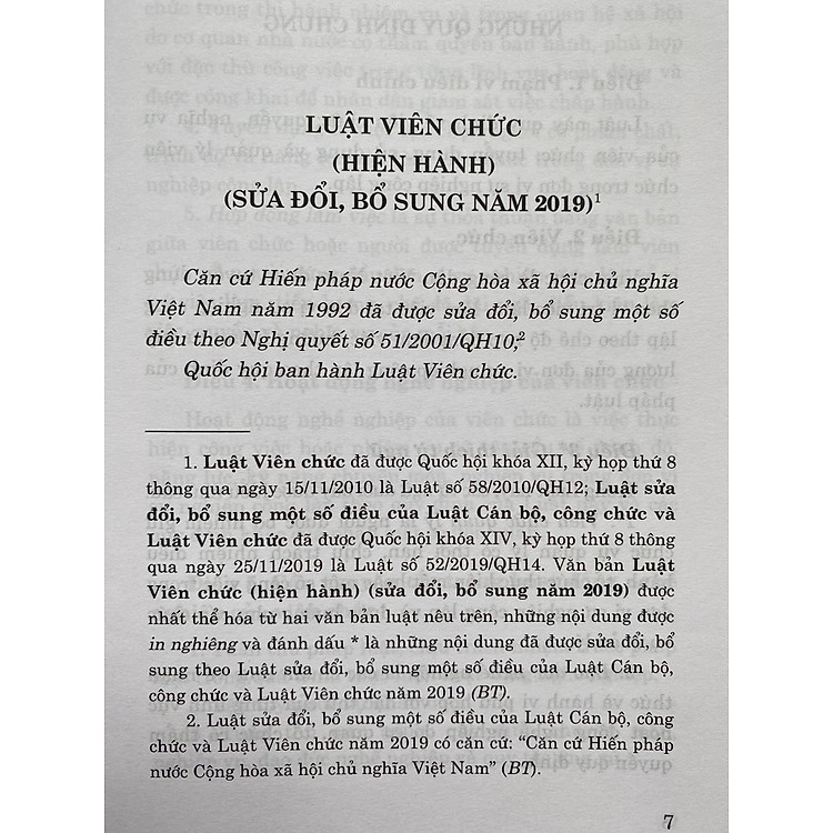 Luật Viên Chức (sửa đổi, bổ sung năm 2019) - Ảnh 3
