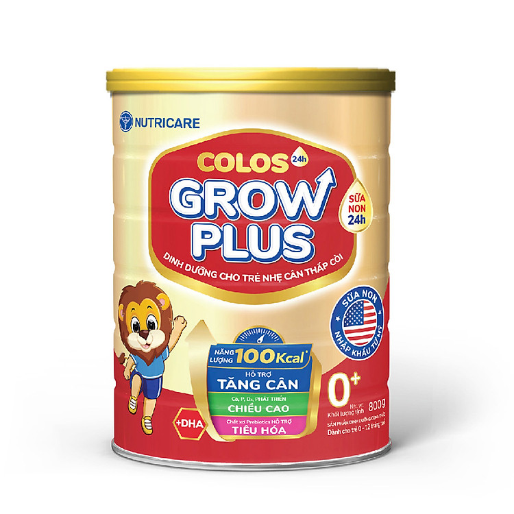 Sữa bột Nutricare Colos 24h Grow Plus Chất lượng Giá rẻ - Hình ảnh 3