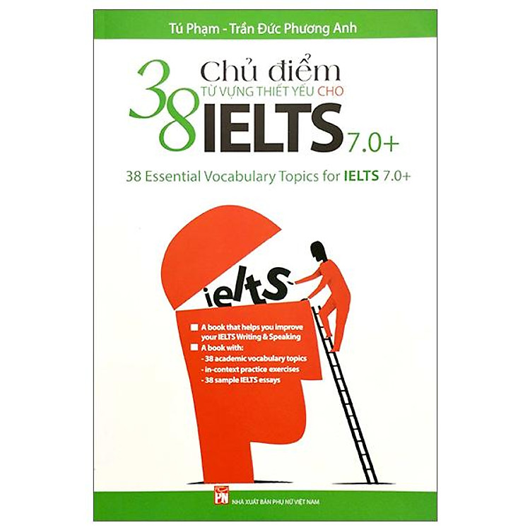 38 Chủ Điểm Từ Vựng Thiết Yếu Cho IELTS 7.0+ (Tái Bản 2022)