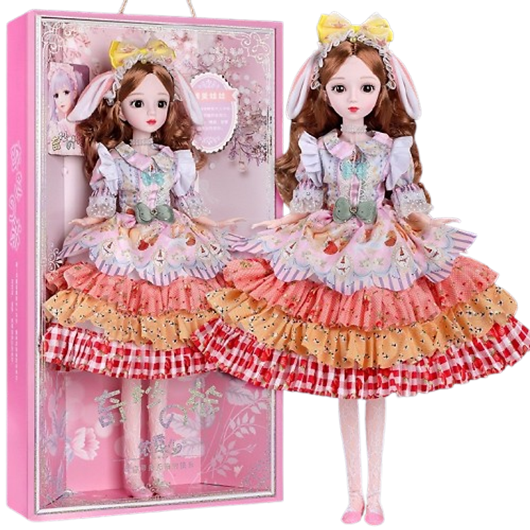 Mua Búp Bê Barbie Elsa 60cm Cao Cấp Chính hãng Ưu đãi - Hình ảnh 4