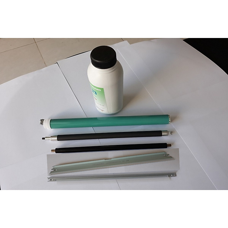 Bộ linh kiện hộp mực máy in cho HP 05A, p2035dn, p2055d: gồm: Trống drum, trục từ, trục sạc, gạt lớn, gạt nhỏ, mực nạp