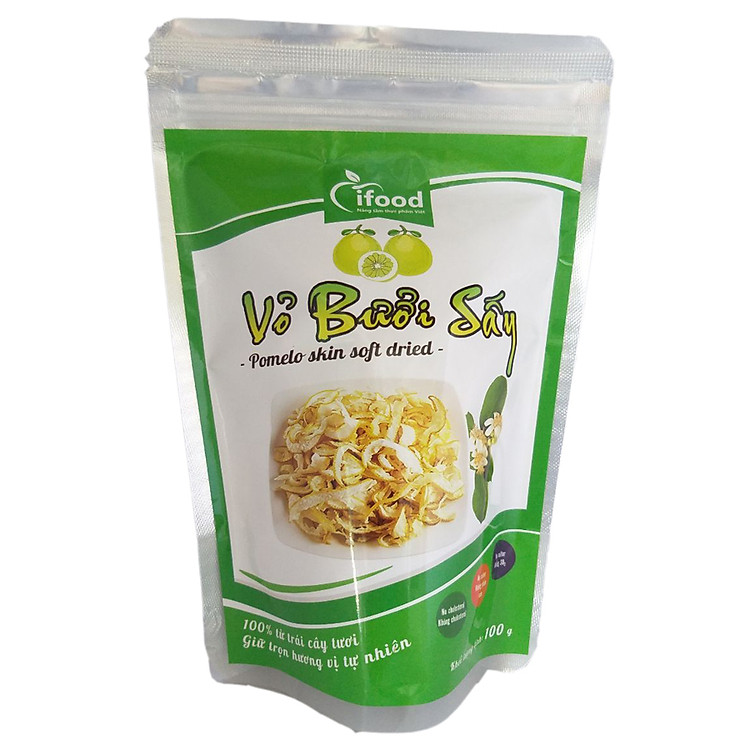 Vỏ bưởi sấy Ifood 100gr
