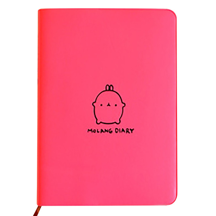 NAA Cute Notebook Cartoon Molang Rabbit Jourbal Diary Notepad Planner Record Books