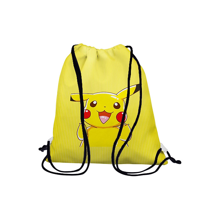 Túi Rút Unisex In Hình Pikachu BDCT596