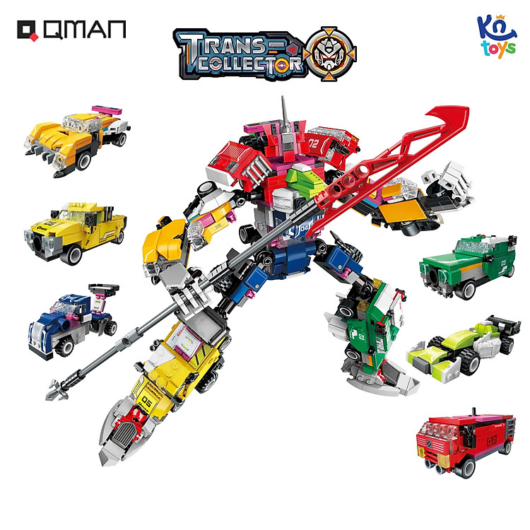 Mua tại Tiki: Đồ Chơi Xếp Hình Qman 41109 - Robot Chính hãng Giá rẻ