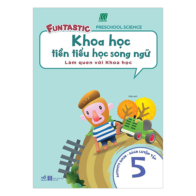 Khoa Học Tiền Tiểu Học Song Ngữ – Sách Luyện Tập 5
