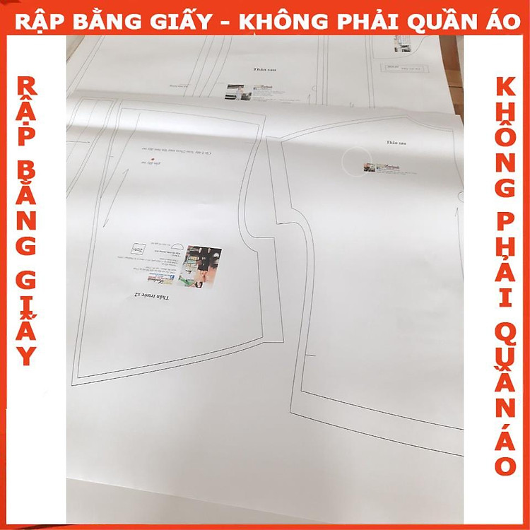 Rập giấy A0 đầm tay dài thắt nơ cổ mã 1283 (BẢN VẼ)