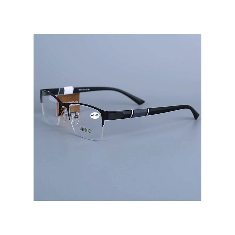Kính viễn thị kính đọc sách kiểu dáng thể thao nửa viền nam tính mắt cực sáng KV667