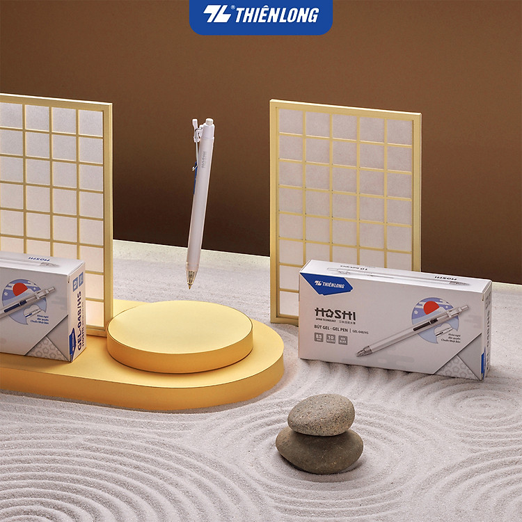 Bút gel Hoshi Thiên Long GEL-048/HS – Mực đen