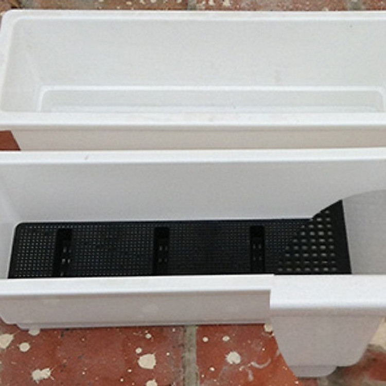 Chậu trồng rau, trồng hoa thông minh ban công 67x24cm