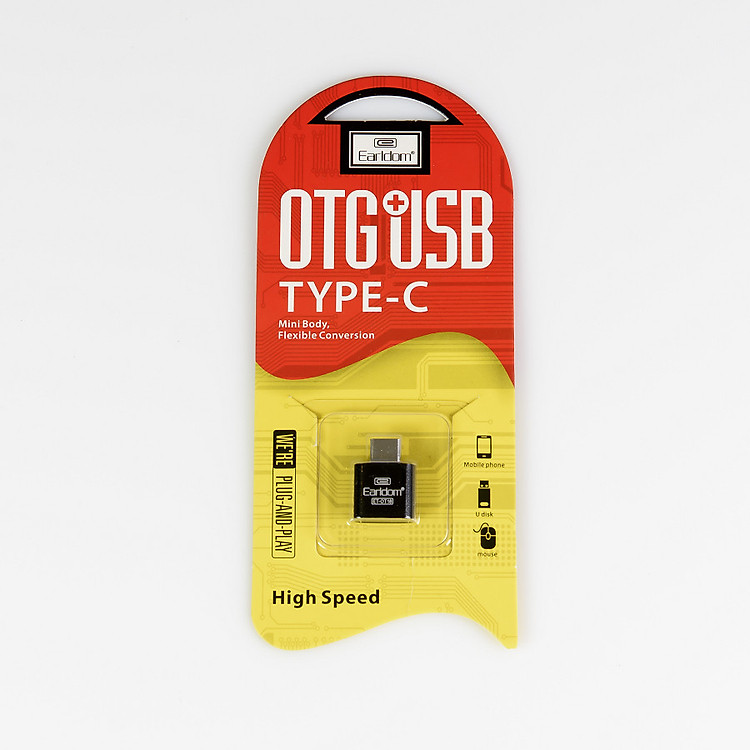 Đầu Chuyển Đổi Earldom USB Type-C Sang USB OT18 - Hàng nhập khẩu