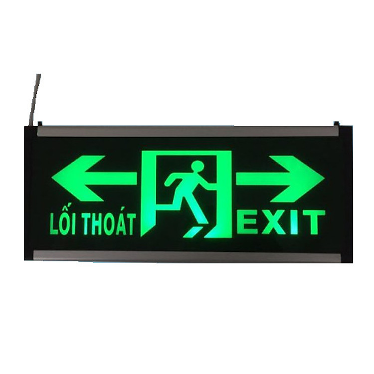 Đèn Exit 2 mặt chỉ hướng 2 chiều CSC06-03