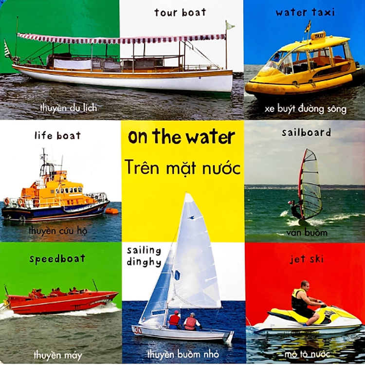 100 Phương Tiện Đầu Tiên Của Bé - Bộ Sách Từ Vựng Đầu Đời Cho Bé - Ảnh 5