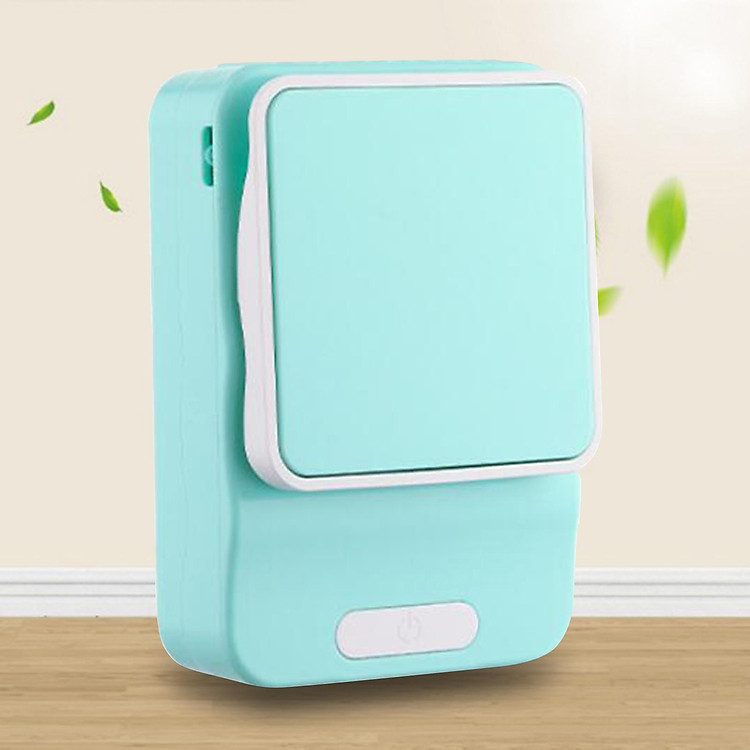 Mini Clip Fan Conditioning Battery Operated Air Cooling 3 Speeds Wearable Rechargeable Quiet Necklace Fan for Travel Office House Camping