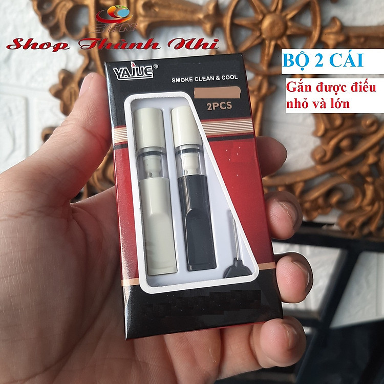 Hộp 2 Tẩu Thuốc Nhựa Dẻo VJ-105 (Fullbox)