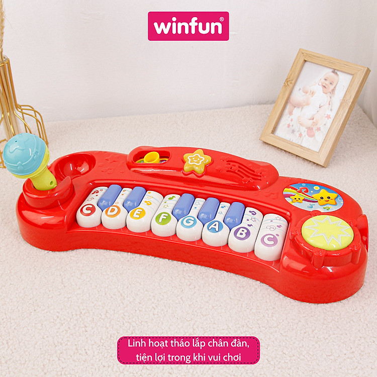 Mua Đồ chơi âm nhạc đàn mini Winfun Chính hãng Giá rẻ - Hình ảnh 4