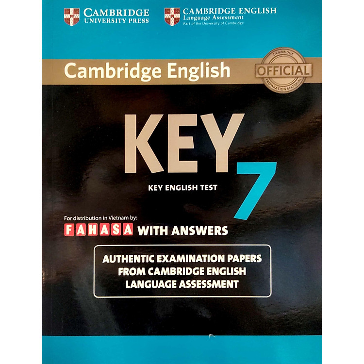 Cambridge English KEY - Key English Test 7 with Answers - Ảnh 2